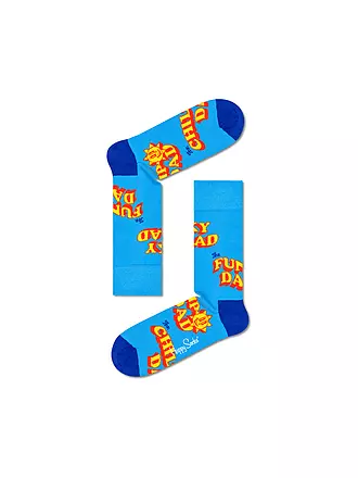 HAPPY SOCKS | Herren Socken NUMBER ONE DAD 41-46 light blue | 